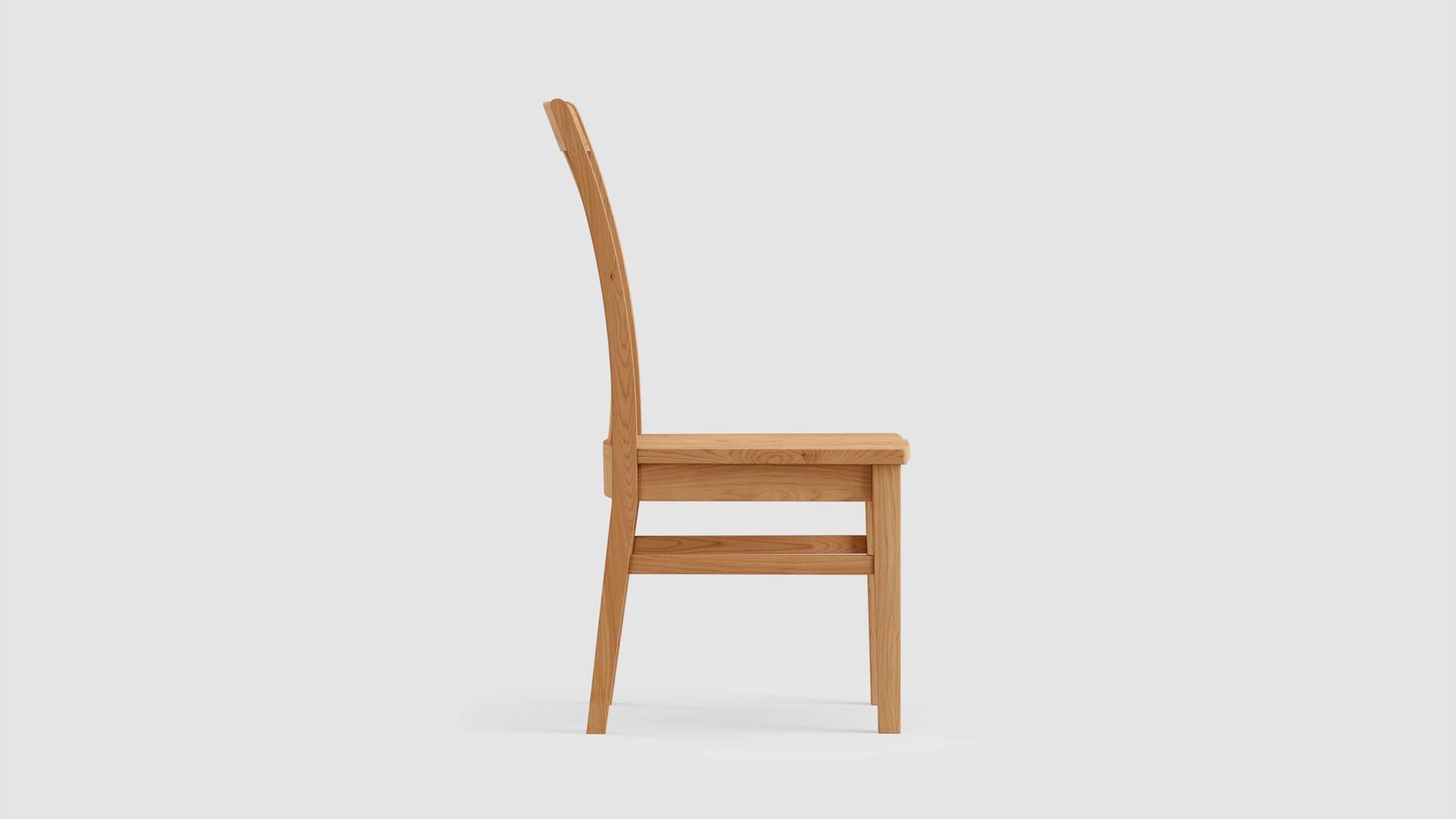 Matching game table chair, side view