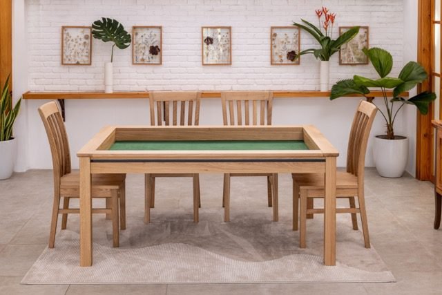 The Guardian game table with its modern, minimalist design